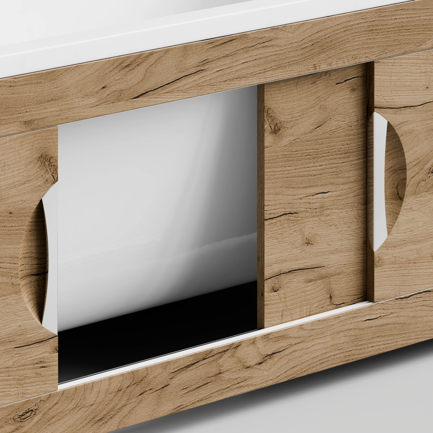 Экран под ванну Vod-ok Топ 170 раздвижной Дуб Тортуга