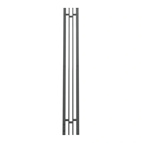 Полотенцесушитель электрический APEXTERMO Delta DL10122GF 1200x140 с крючками, графит металлик от магазина Vanna-Vanna.ru!