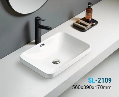 Раковина SantiLine SL-2109 белая