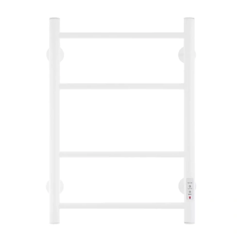 Полотенцесушитель электрический Energy Round 600x400 с таймером, белый матовый от магазина Vanna-Vanna.ru!