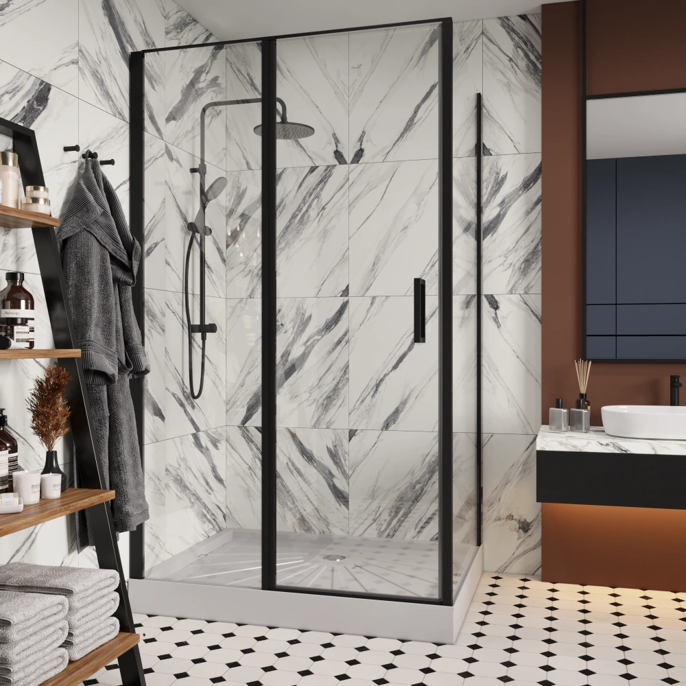 Душевой уголок Ceruttispa VICTORIA120B без поддона (90x120x195) от магазина Vanna-Vanna.ru!