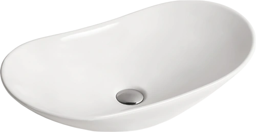 Раковина SantiLine SL-1025 накладная, белая от магазина Vanna-Vanna.ru!