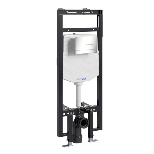 Инсталляция WasserKraft Dinkel 58TLT.010.ME.BN04 для подвесного унитаза, с кнопкой от магазина Vanna-Vanna.ru!