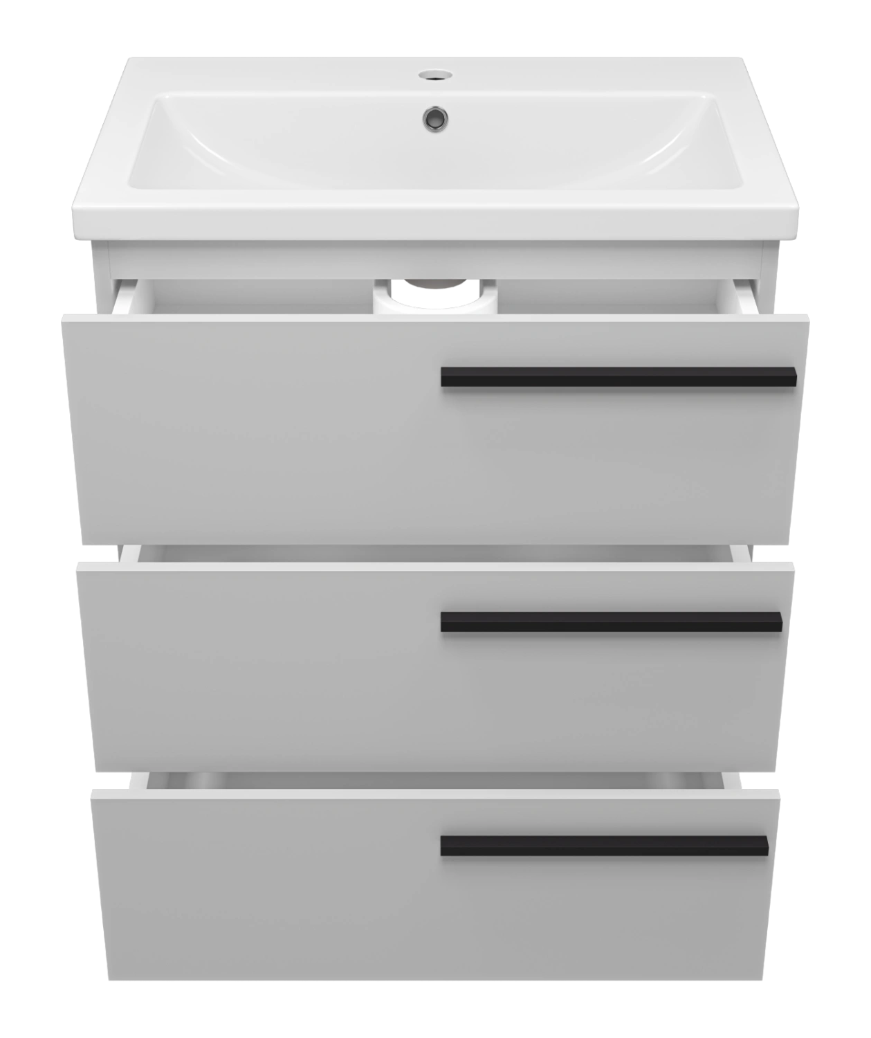 Тумба с раковиной Misty Ненси 70 серый от магазина Vanna-Vanna.ru!