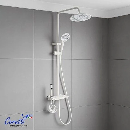 Душевая стойка Ceruttispa IGINO W от магазина Vanna-Vanna.ru!
