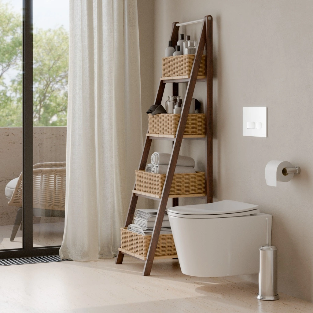 Комплект 3в1 IBERICA BLANCA инсталляция SILENCIO, унитаз BURGOS ALTO белый, кнопка смыва ESTI-R хром матовый (IB001.BRA.231.214) от магазина Vanna-Vanna.ru!