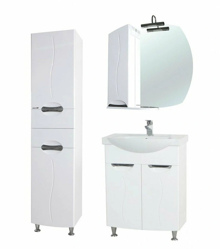 Пенал Bellezza Глория 40 L/R напольный белый от магазина Vanna-Vanna.ru!