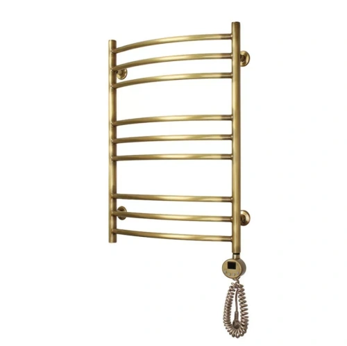 Полотенцесушитель электрический Domoterm Калипсо П9 500x700 ER правый, античная бронза от магазина Vanna-Vanna.ru!