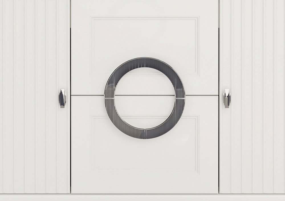 Тумба напольная ASB Woodline Федерика 100 с раковиной Гармония 100, белый от магазина Vanna-Vanna.ru!