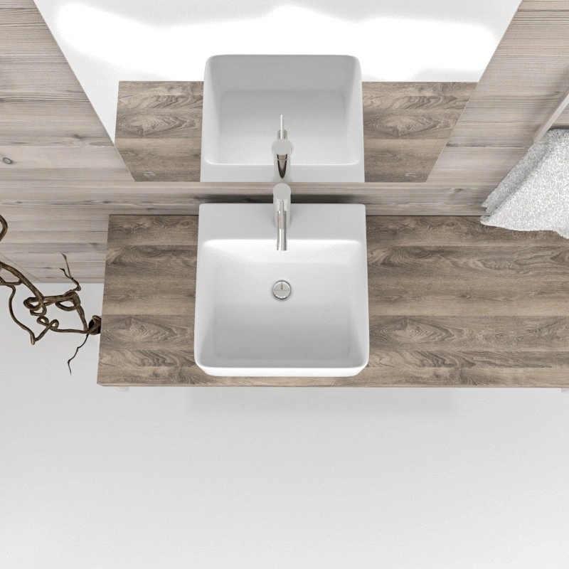 Раковина накладная Esbano CIRCON-40 (white) 400x420x155 от магазина Vanna-Vanna.ru!