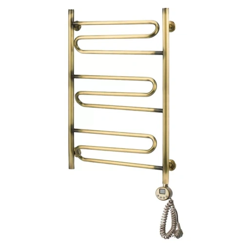 Полотенцесушитель электрический Domoterm Офелия П9 500x700 АБР ER, античная бронза