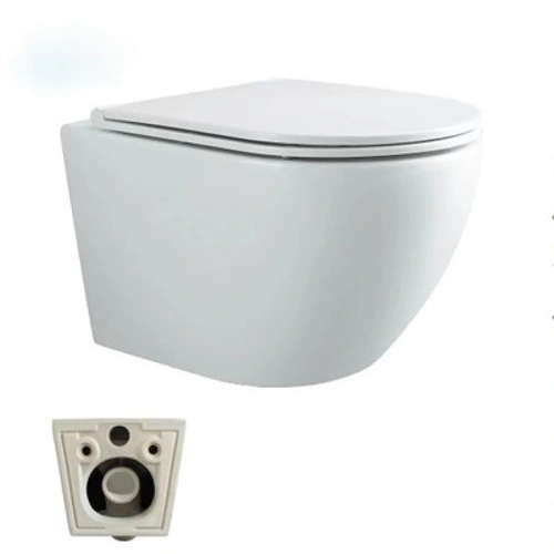 Унитаз Stella Polar Дения KN9722003 подвесной, белый от магазина Vanna-Vanna.ru!