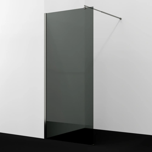 Душевая перегородка WasserKRAFT Rur 30W46GR-TG, графит от магазина Vanna-Vanna.ru!