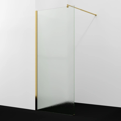 Душевая перегородка WasserKRAFT Rur 30W46PG-TXG, глянцевое золото от магазина Vanna-Vanna.ru!