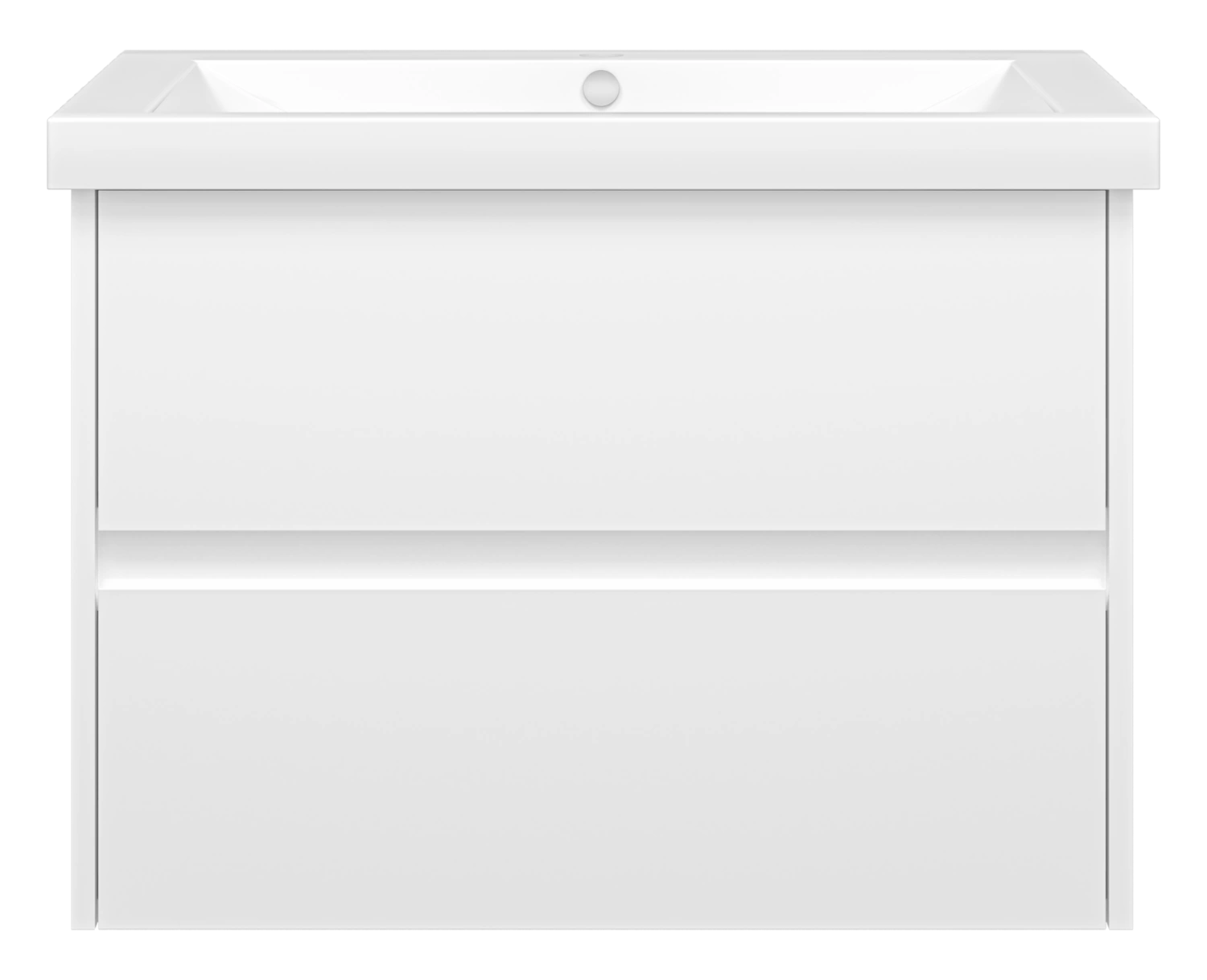 Тумба с раковиной Misty Алиса 75 подвесная, белый от магазина Vanna-Vanna.ru!