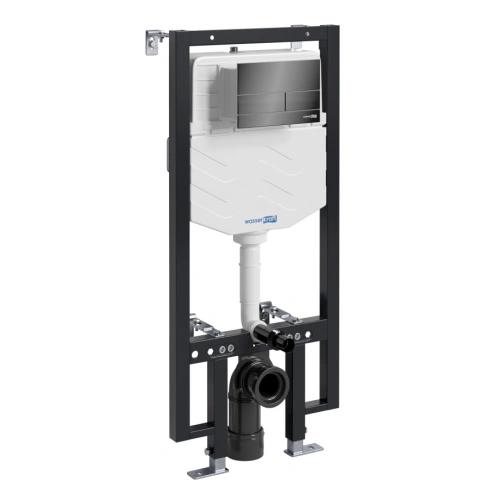 Инсталляция WasserKraft Vils 56TLT.010.ME.PB04 для подвесного унитаза, с кнопкой от магазина Vanna-Vanna.ru!
