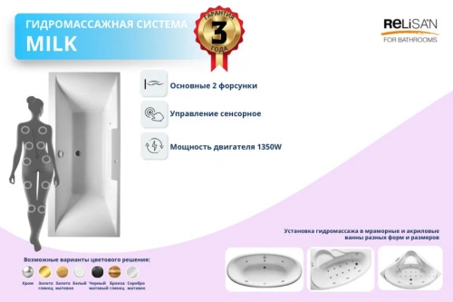 MILK Koller - сенсор от магазина Vanna-Vanna.ru!