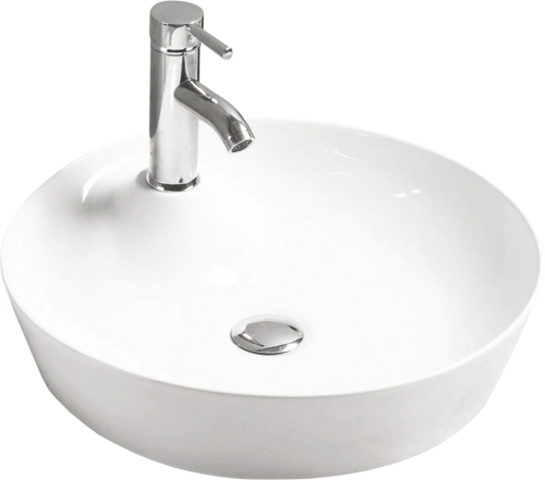 Раковина SantiLine SL-1066 накладная, белая от магазина Vanna-Vanna.ru!