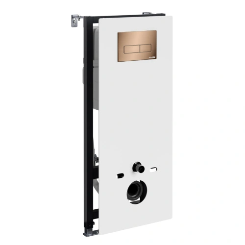 Инсталляция WasserKraft Abens 20TLT.010.ME.WH.RG03 для подвесного унитаза, с кнопкой от магазина Vanna-Vanna.ru!