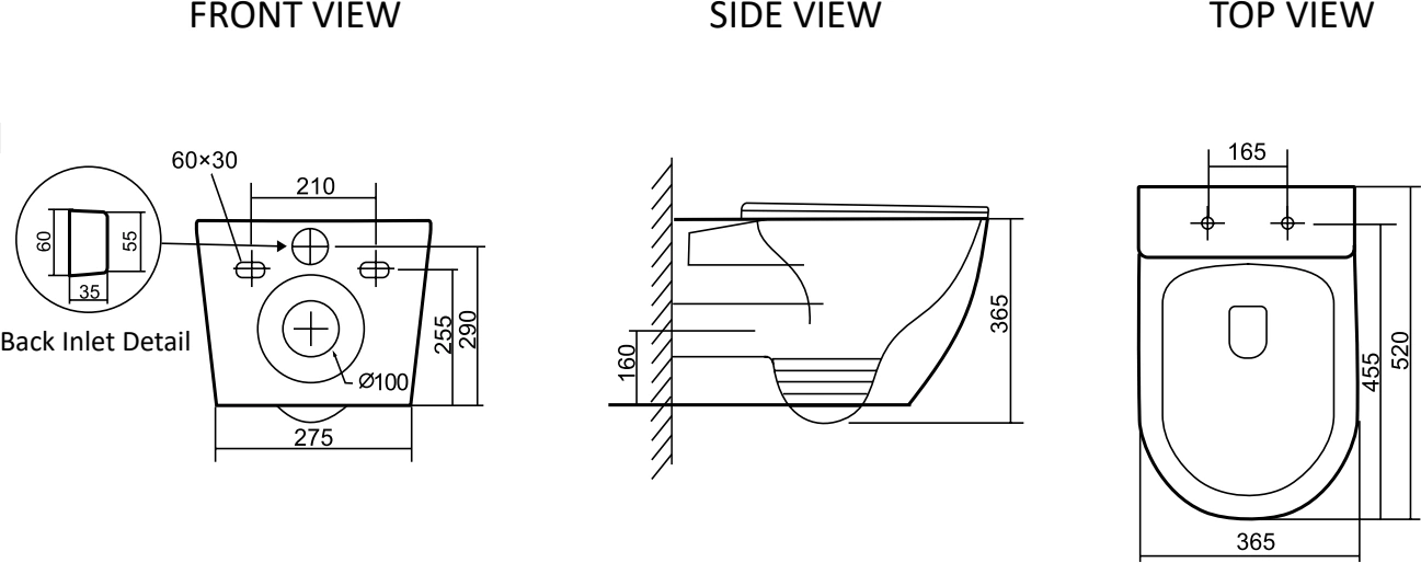 Унитаз подвесной SantiLine SL-5025+SL-01 с инсталляцией и кнопкой, белый от магазина Vanna-Vanna.ru!