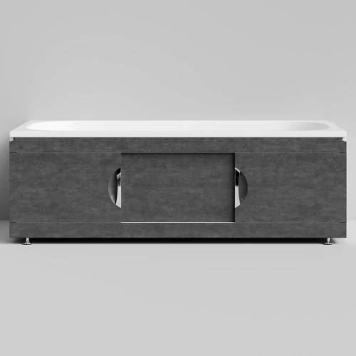 Экран под ванну Vod-ok Топ 170 раздвижной Серый камень от магазина Vanna-Vanna.ru!