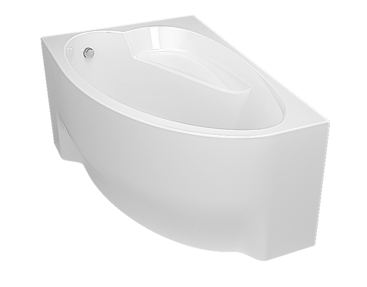 Ванна акриловая Alex Baitler Неро 160х100 левая