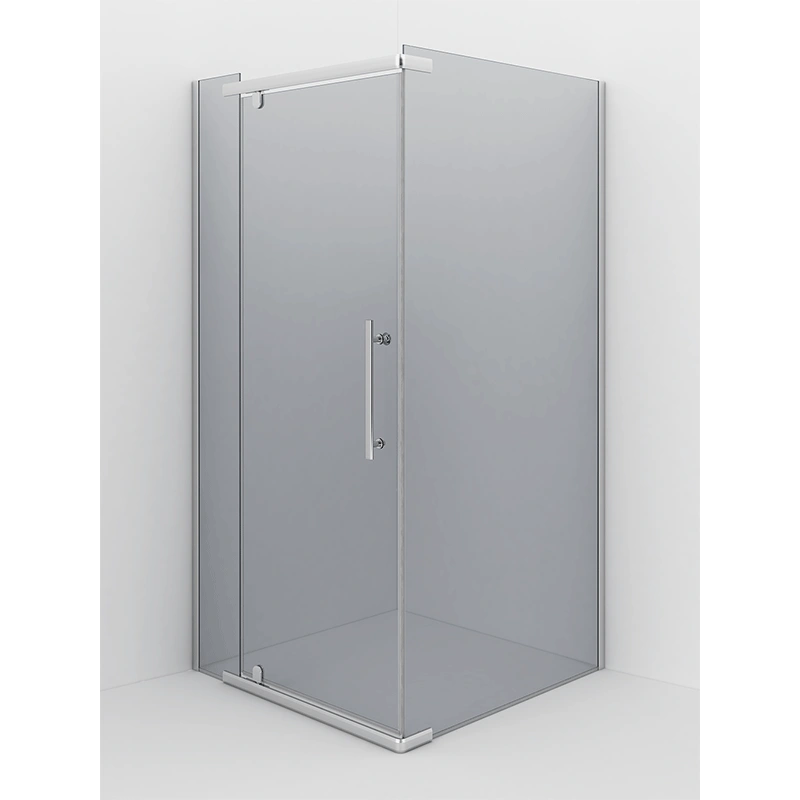 Душевой уголок Erlit ER10109H-C2 90х90, квадратный, без поддона, тонированное стекло, хром