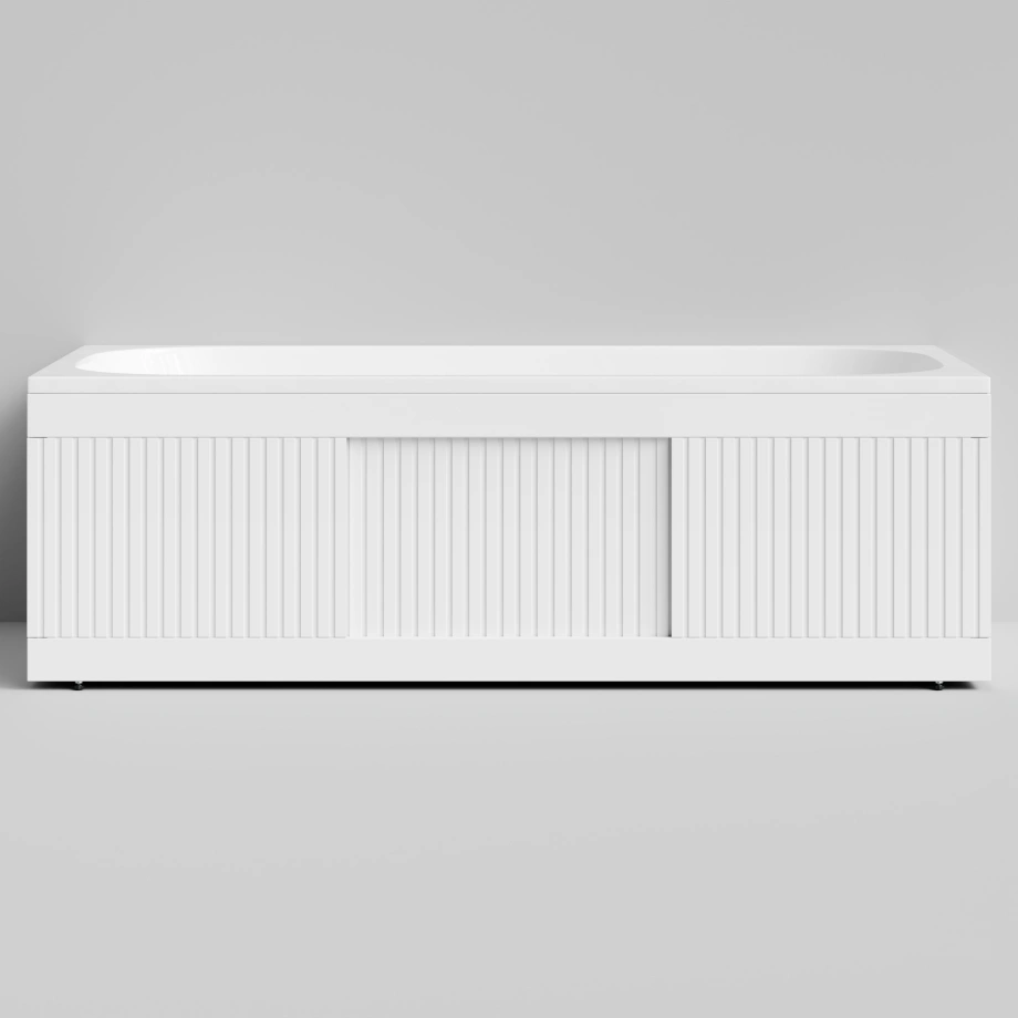 Экран под ванну Vod-ok Тач 170 раздвижной белый + 15 цветов