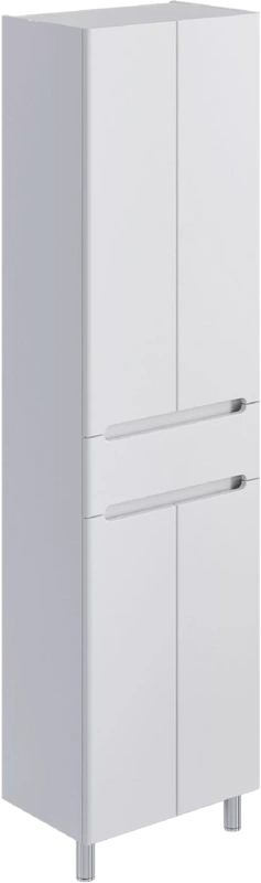 Пенал напольный/подвесной SanStar Адель/Модена 50, универсальный, белый