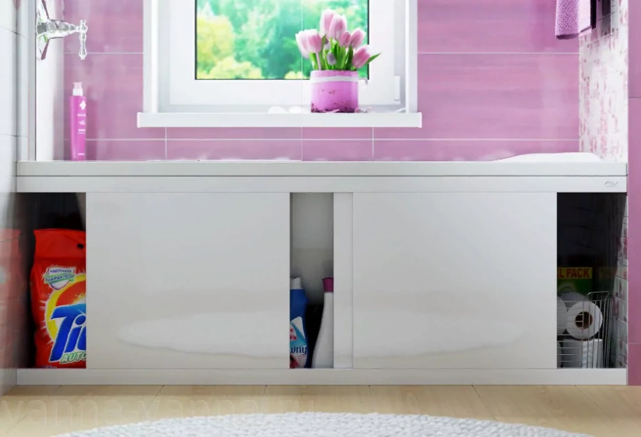 Экран под ванну Alavann Crystal 170 раздвижной