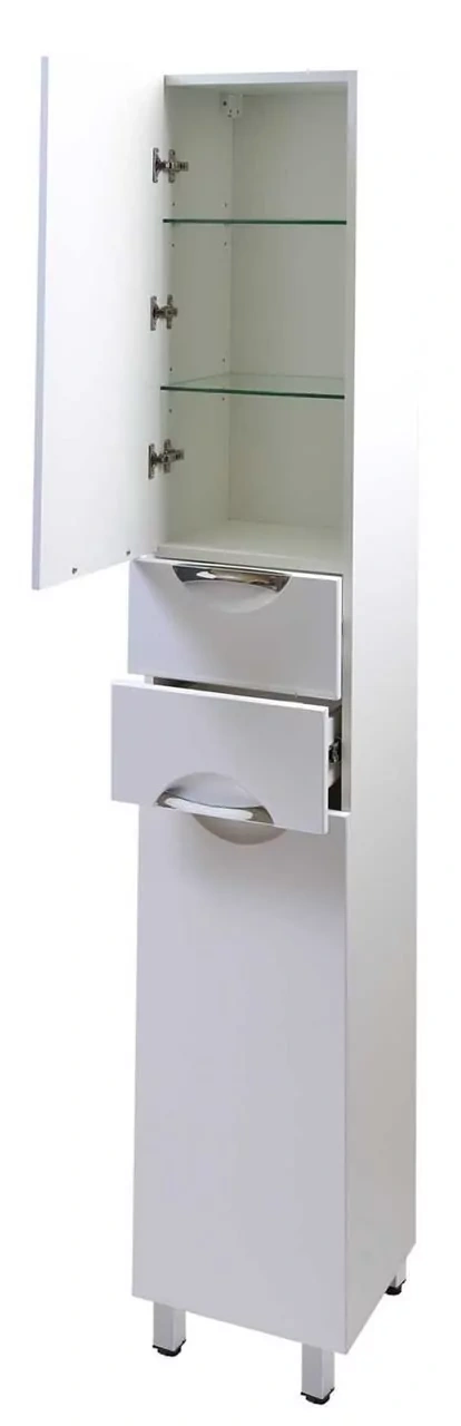 Пенал Emmy Милли 30 L/R напольный, белый