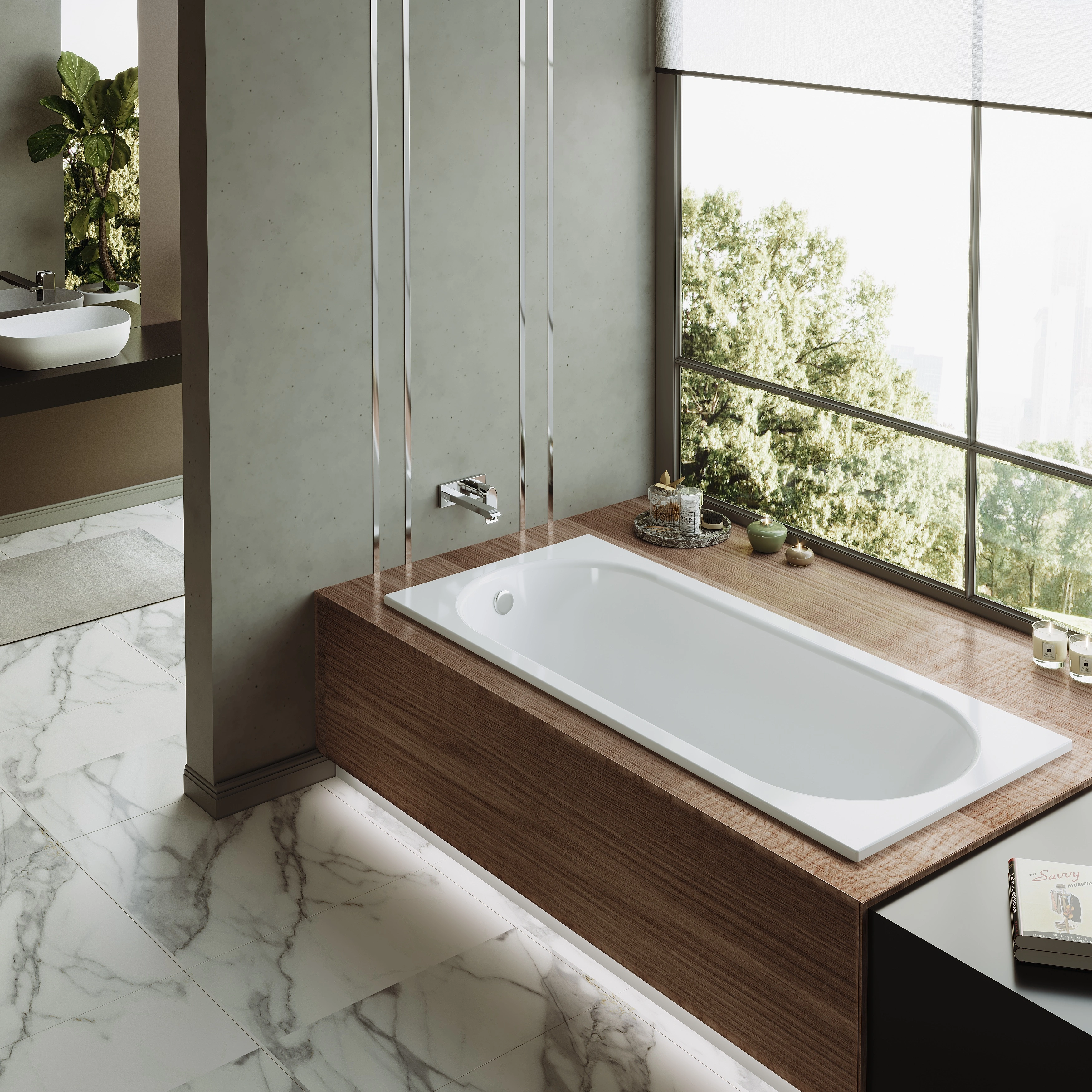 Ванна акриловая Erlit Modern 170x70