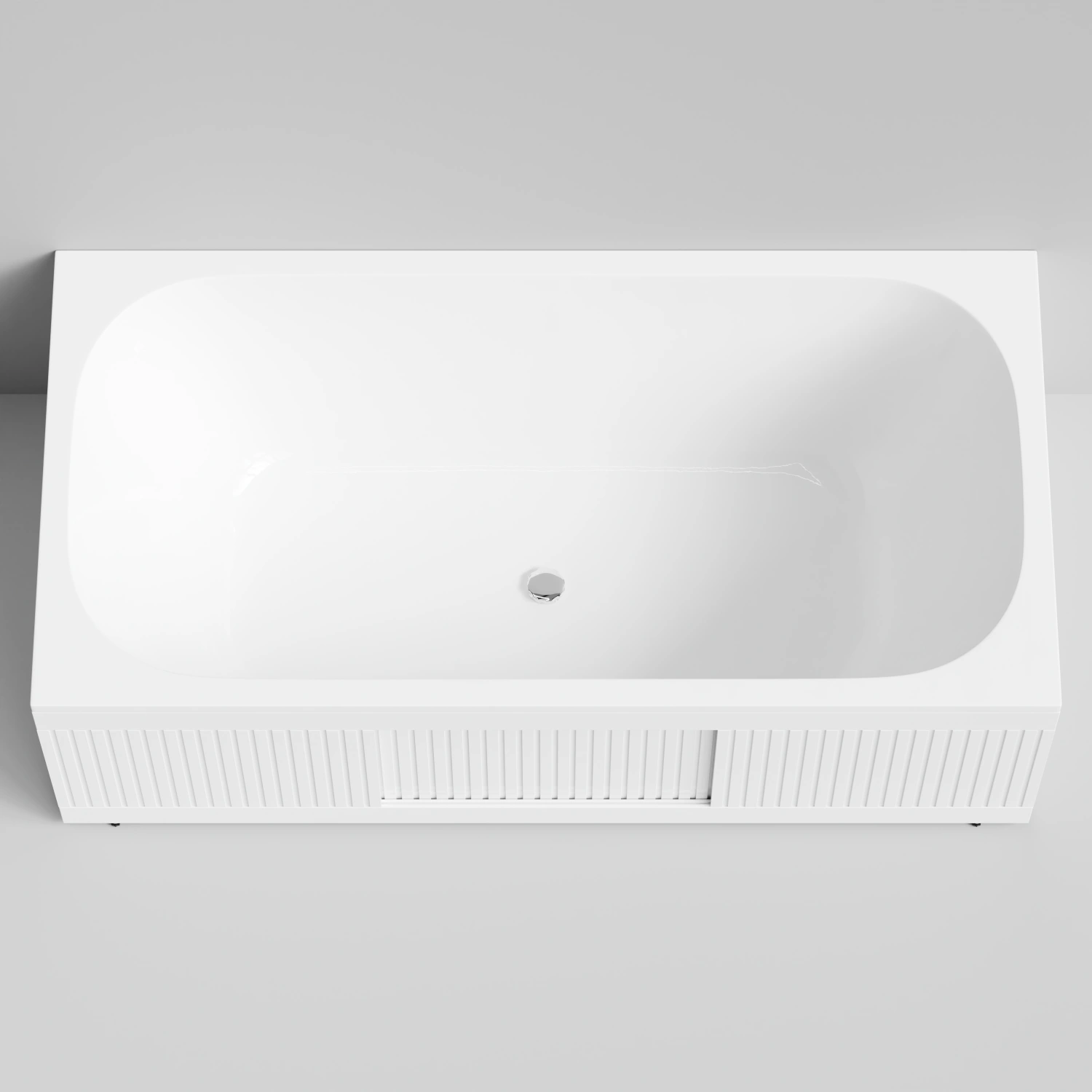 Экран под ванну Vod-ok Тач 170 раздвижной белый + 15 цветов