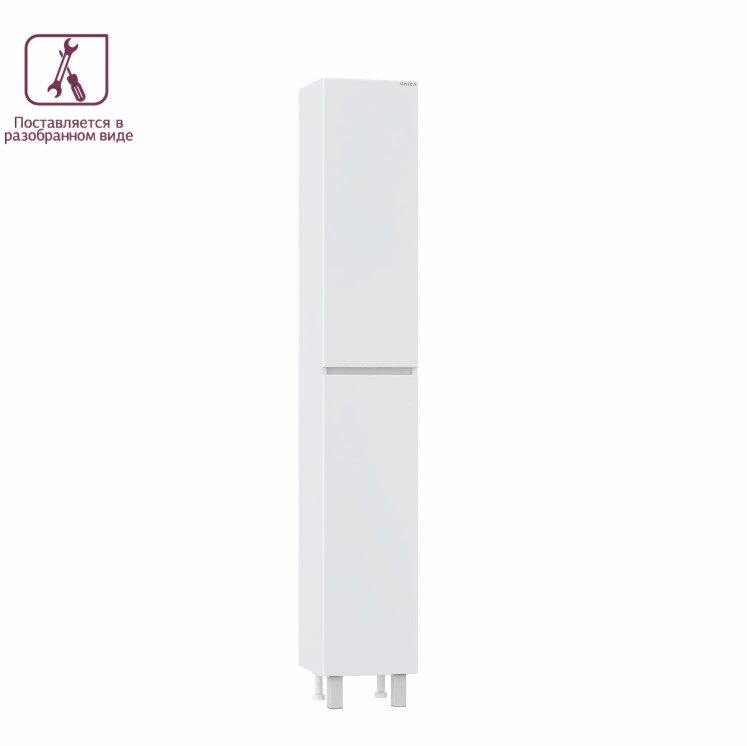 Пенал Onika Элита 30 L/R напольный, белый, универсальный, (разборный)