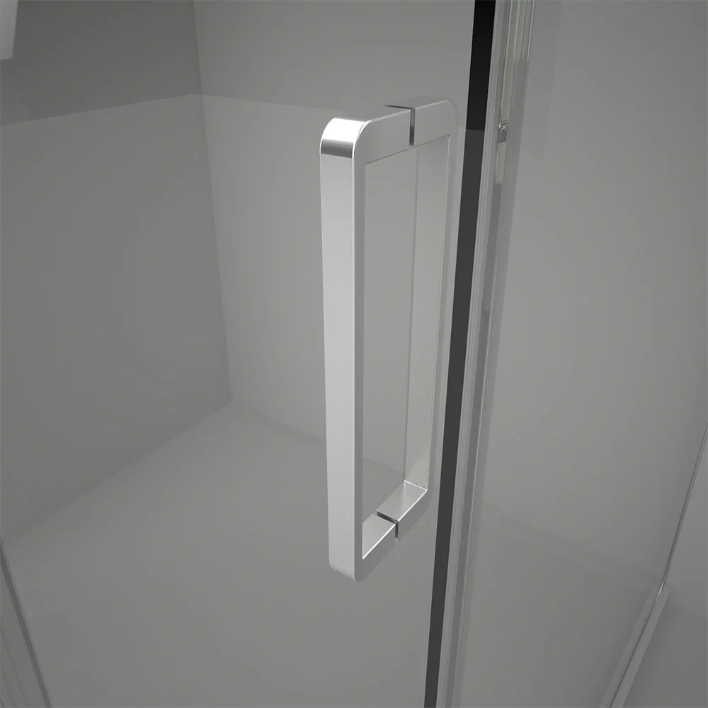 Душевой угол Veconi Rovigo RV-075, 1200х1000х2000 хром, стекло прозрачное