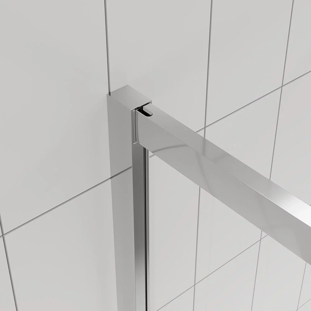Душевой угол Veconi Evo 300 CH, 900х900x1950, хром, прозрачное стекло