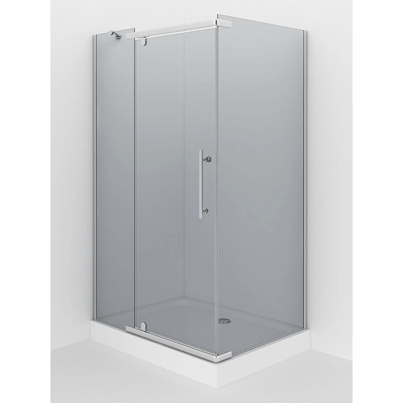 Душевой уголок Erlit ER10112H-C2 120х90 прямоугольный, без поддона, тонированное стекло, хром