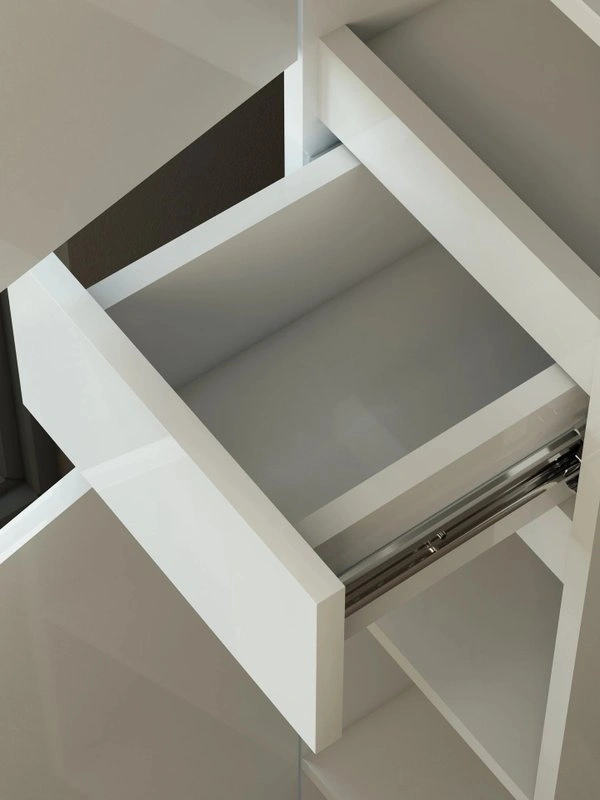 Пенал Emmy Морган 26 напольный, белый, универсальный