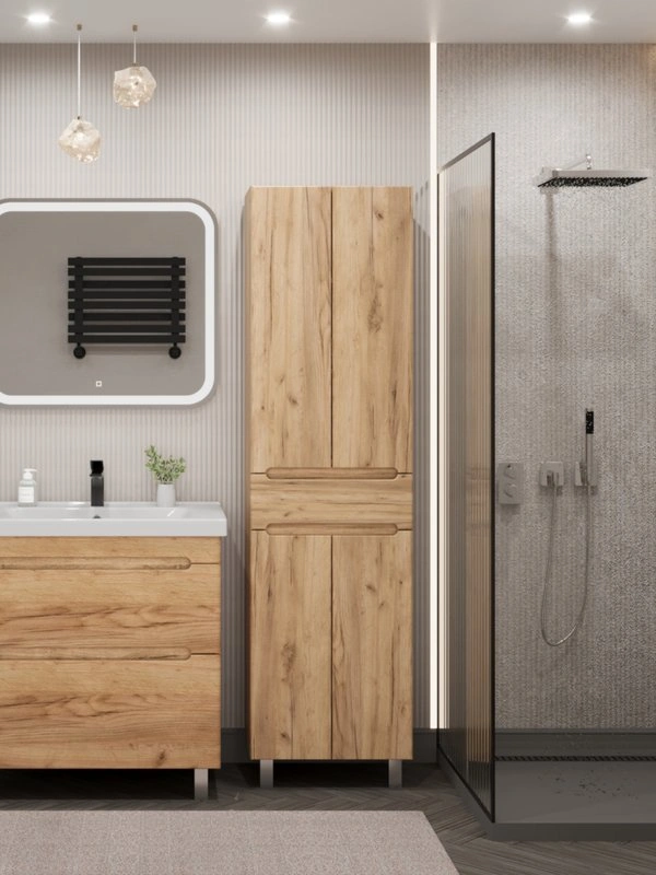 Пенал напольный/подвесной SanStar DIva/Graffa/Модена 50, Gold Craft