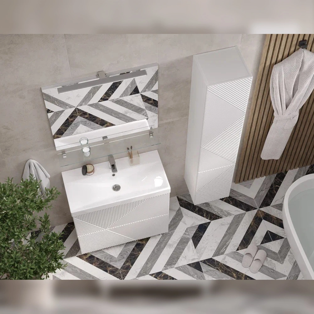 Пенал Velvex Edge 35 см, белый