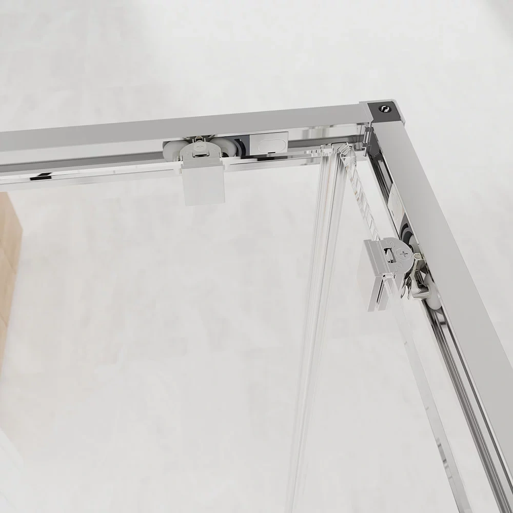 Душевой угол Veconi Evo 300 CH, 900х900x1950, хром, прозрачное стекло