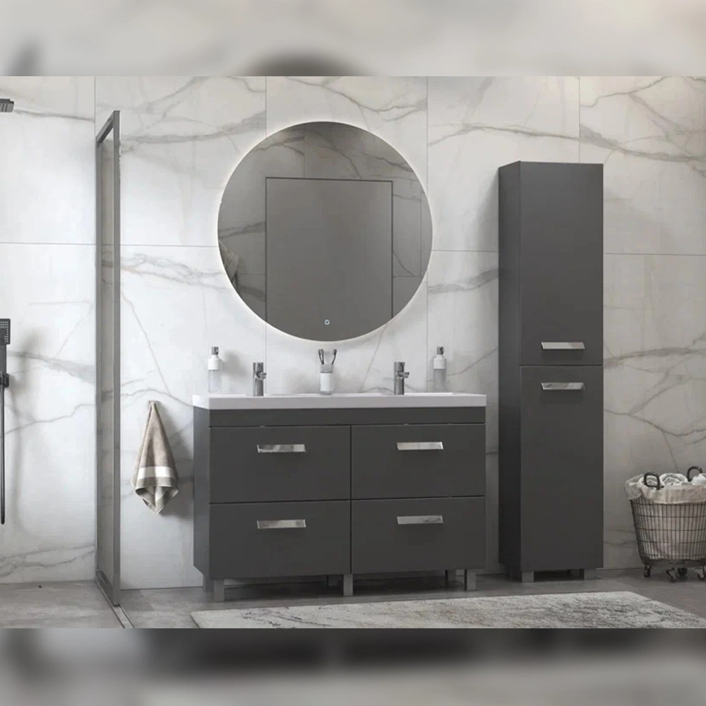 Пенал Velvex Orlando 40 см, графит