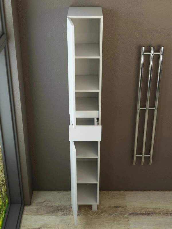 Пенал Emmy Морган 26 напольный, белый, универсальный