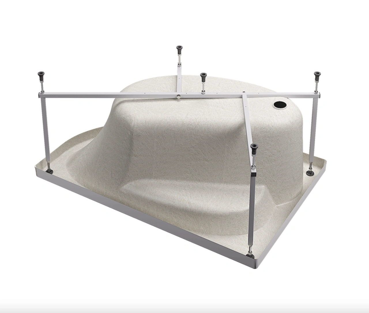 Ванна акриловая Alex Baitler Неро 160х100 левая