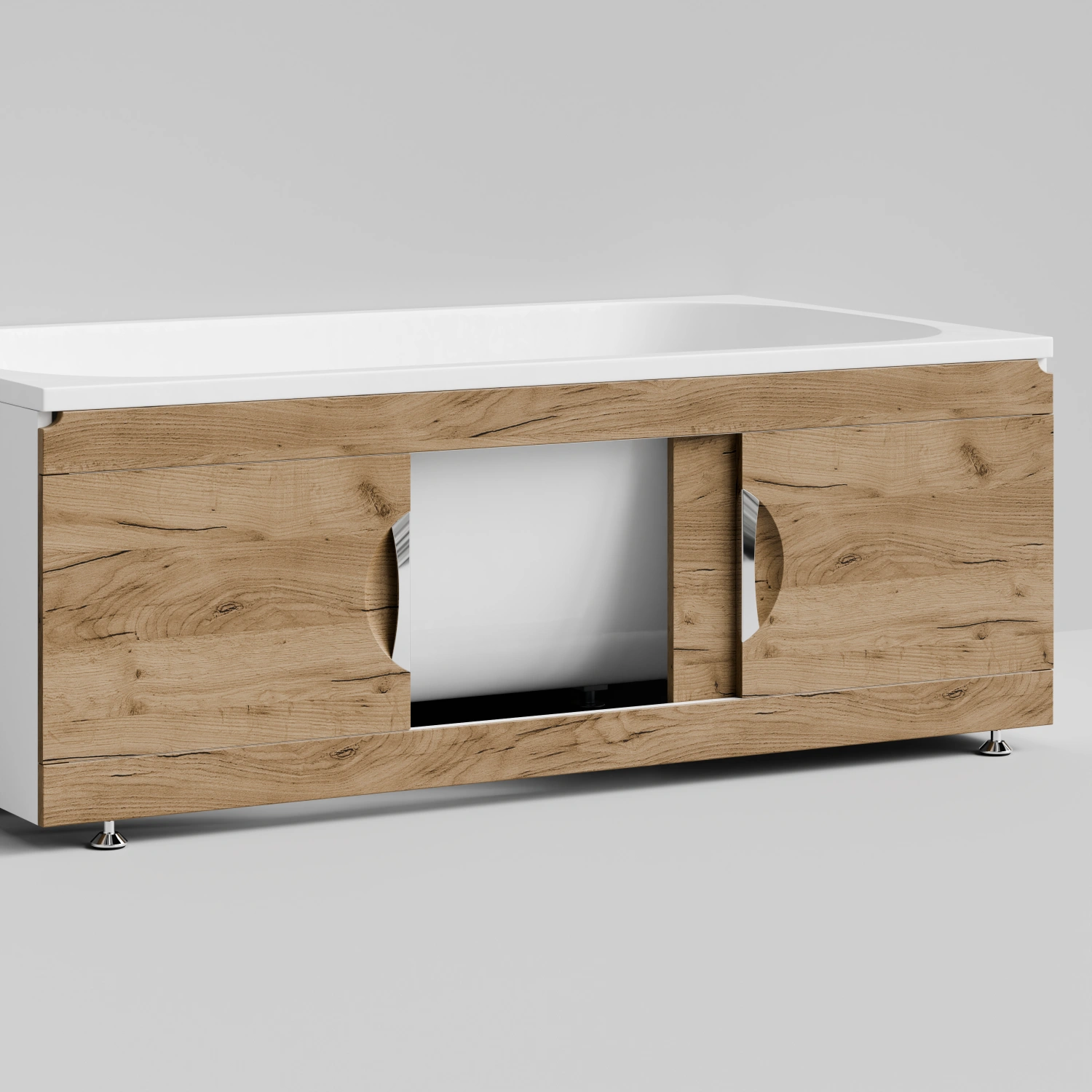 Экран под ванну Vod-ok Топ 150 раздвижной Дуб Тортуга