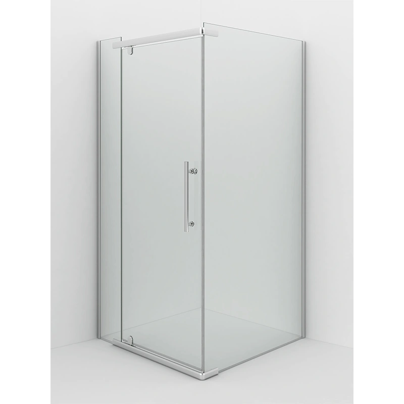 Душевой уголок Erlit ER10109H-C1 90х90, квадратный, без поддона, прозрачное стекло, хром