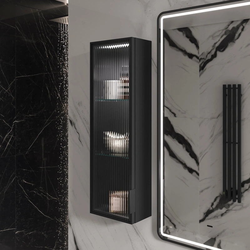 Пенал EQUIL Stoune 25 подвесной, универсальный, дуб черный