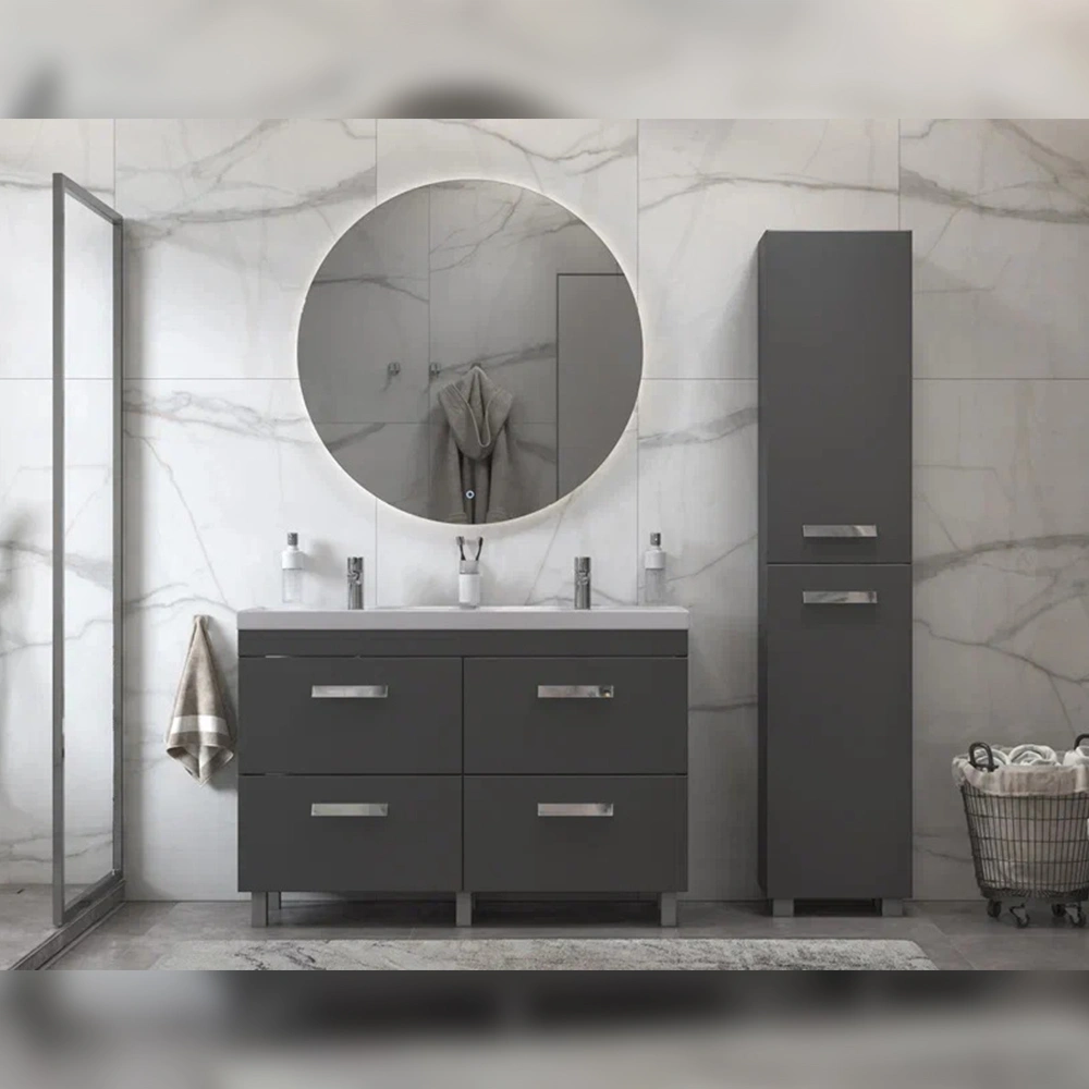 Пенал Velvex Orlando 40 см, графит