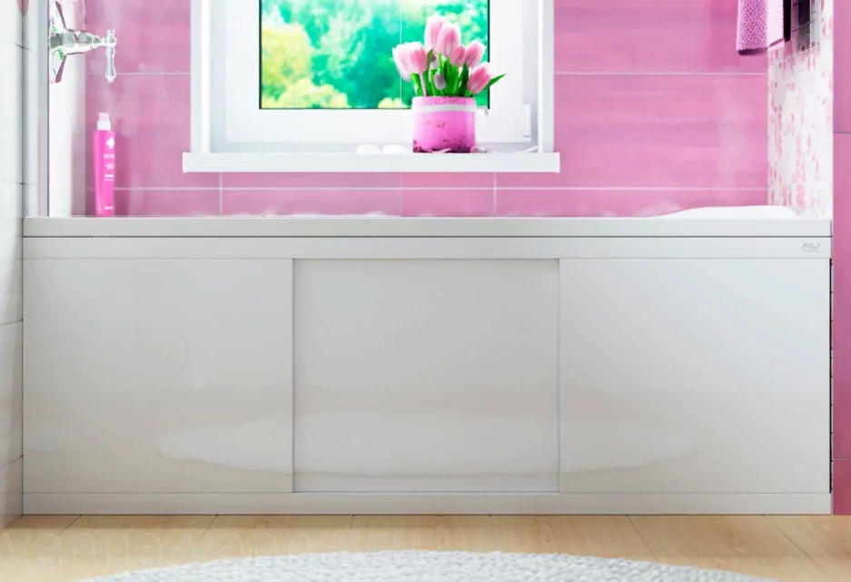 Экран под ванну Alavann Crystal 170 раздвижной