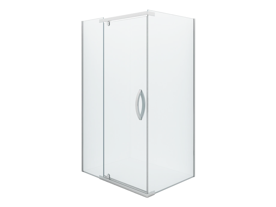 Душевой уголок Alex Baitler AB214-120 120х90 прямоугольный, без поддона, прозрачное стекло, хром